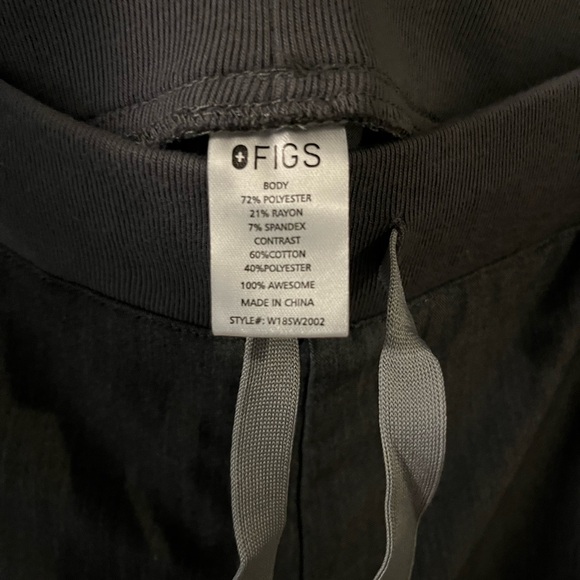 FIGS scrubs pants hospital doctors office gray XXS - Picture 3 of 4